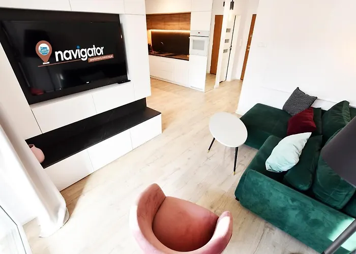 Navigator Spa-baseny-nadmorskie Tarasy Lägenhet *